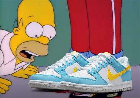 nike dunks low simpsons|homer simpson dunks stockx.